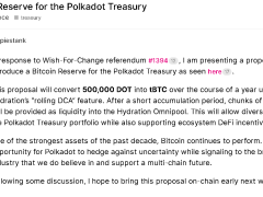 Polkadot topluluğu 500 bin DOT’u Bitcoin’e dönüştürme konusunda ikiye bölündü