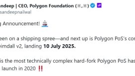 Polygon ağında gelmiş geçmiş “en karmaşık” sert çatallanma işlemi gerçekleşiyor