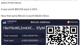 Satoshi döneminden dev Bitcoin cüzdanı yıllar sonra yeniden aktif oldu