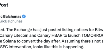 Solana, Litecoin ve HBAR ETF’leri borsalarda işlem görmeye başlıyor