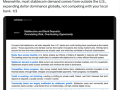 Stablecoin bankalar için tehdit değil, doların küresel gücünü artırıyor