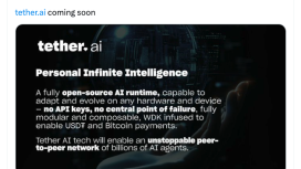 Tether’in yeni AI platformu Bitcoin ve USDT ödemelerini destekleyecek