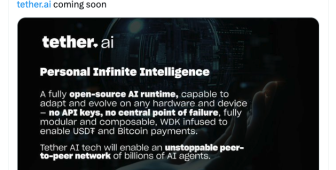 Tether’in yeni AI platformu Bitcoin ve USDT ödemelerini destekleyecek