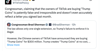 TikTok, Trump memecoin satın aldığı iddialarını yalanladı