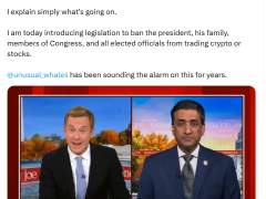 Trump ailesi ve Kongre üyeleri için kripto para yasağı!