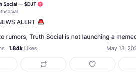 Trump’ın sahibi olduğu Truth Social memecoin çıkaracağı iddialarını yalanladı
