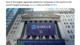 USDC ihraççısı Circle’ın hisseleri New York Borsası’nda işlem görüyor