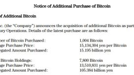 Yatırım devi en büyük ikinci Bitcoin alımını gerçekleştirdi: 1.004 BTC