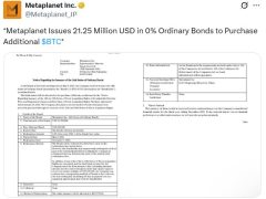 Yatırım devinden daha fazla Bitcoin satın almak için 21 milyon dolar tahvil ihracı