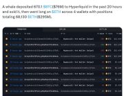 Yılların Bitcoin balinası 76 milyonluk satış yaparak Ethereum uzun pozisyonu aldı
